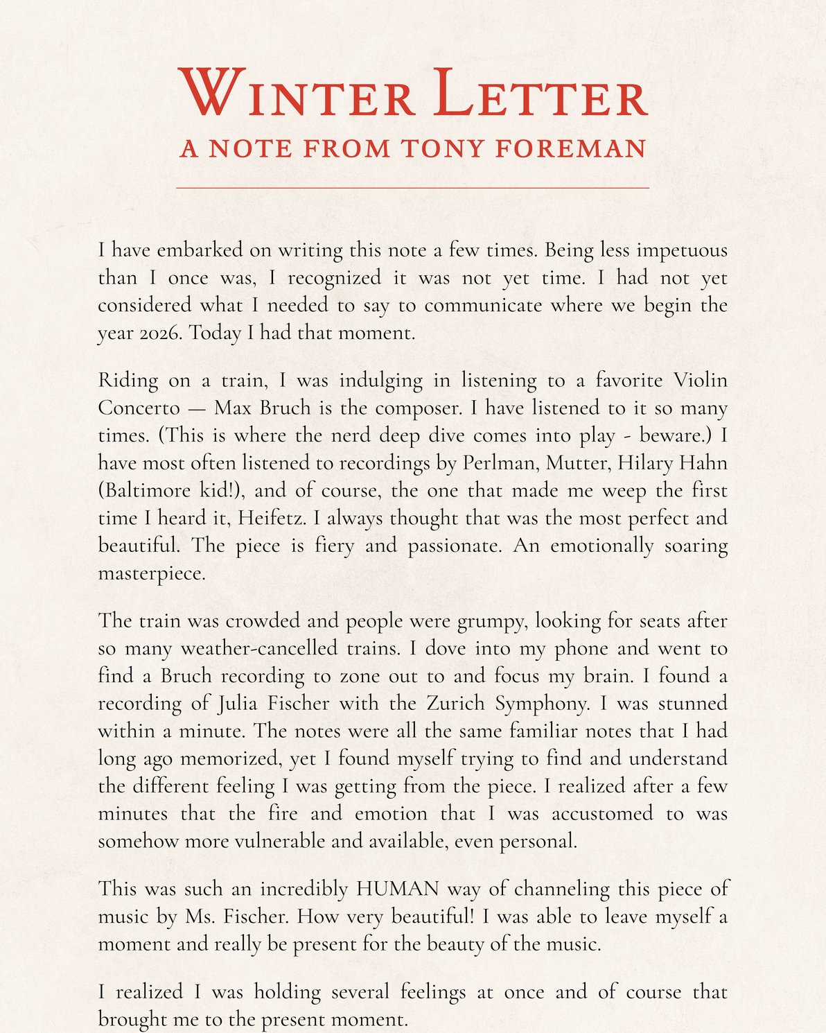 Winter Letter from TF - TFCO